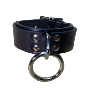 Bondage Bracelet - Leather w/O-Ring