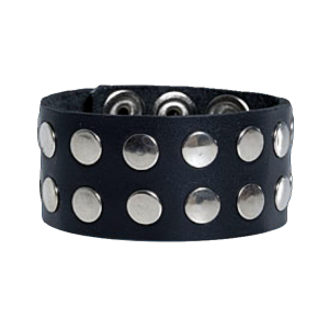 2-Row Rivet Wristband