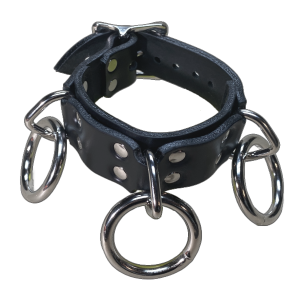 Bondage Bracelet w/Triple O-Rings