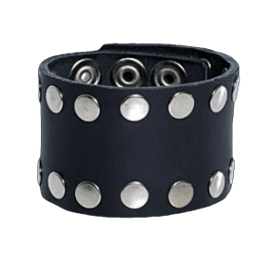 3-Row Rivet Wristband