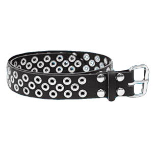 3-Row X Pattern Grommet Belt