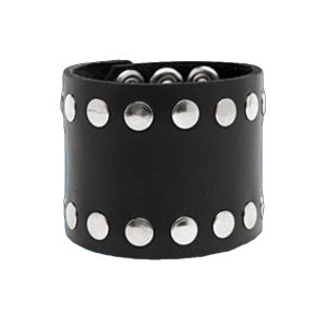 4-Row Rivet Wristband